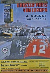 German GP 1966 poster